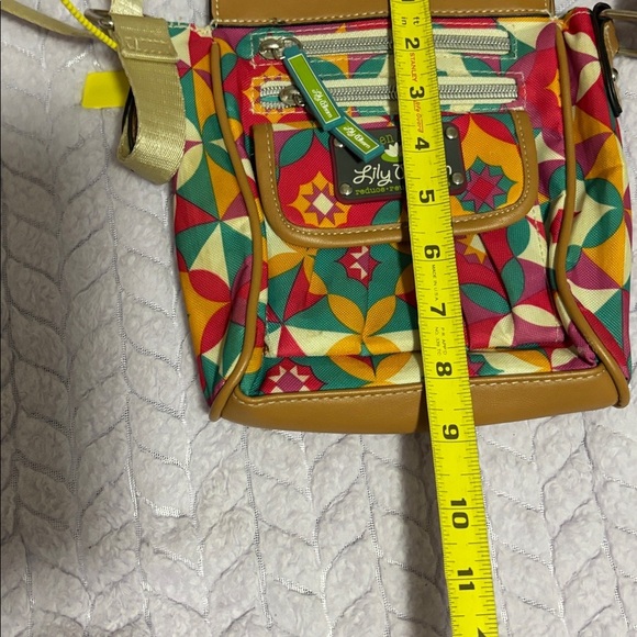 Lily Bloom Colorful Geometric Crossbody Bag - Picture 7 of 7